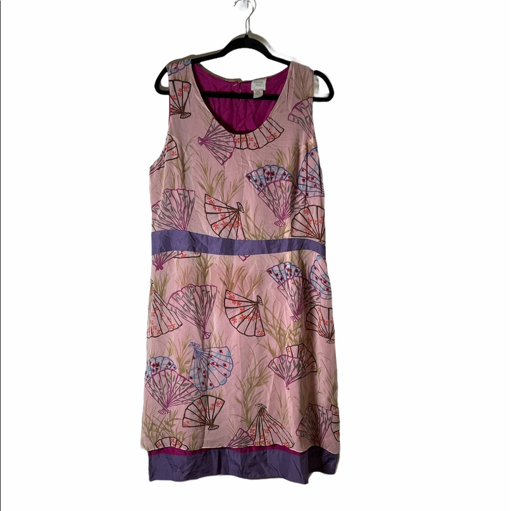 Garnet Hill silk dress